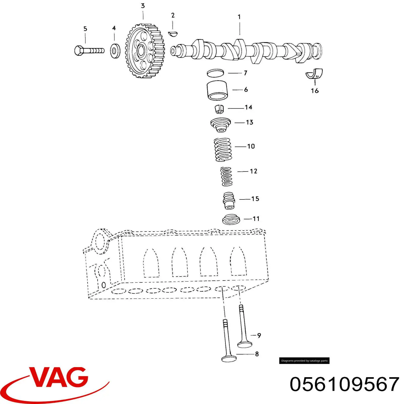 1257067 Volvo disco de ajuste