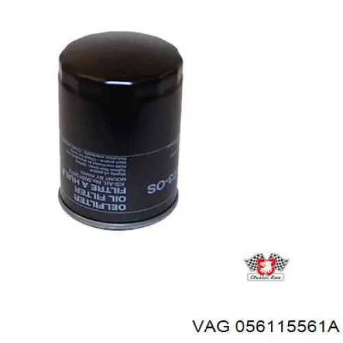 056115561A VAG filtro de aceite