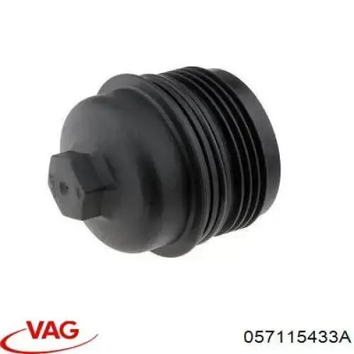 057115433A VAG tapa de filtro de aceite