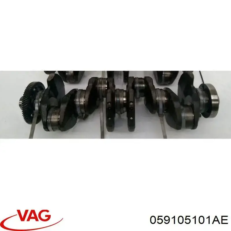  Cigüeñal para Volkswagen Touareg 1 