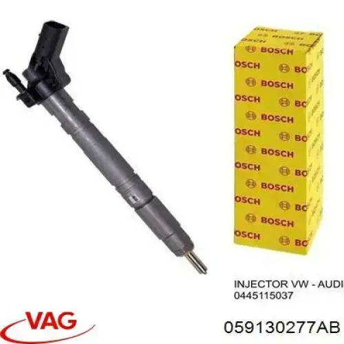 059130277AB VAG inyector de combustible