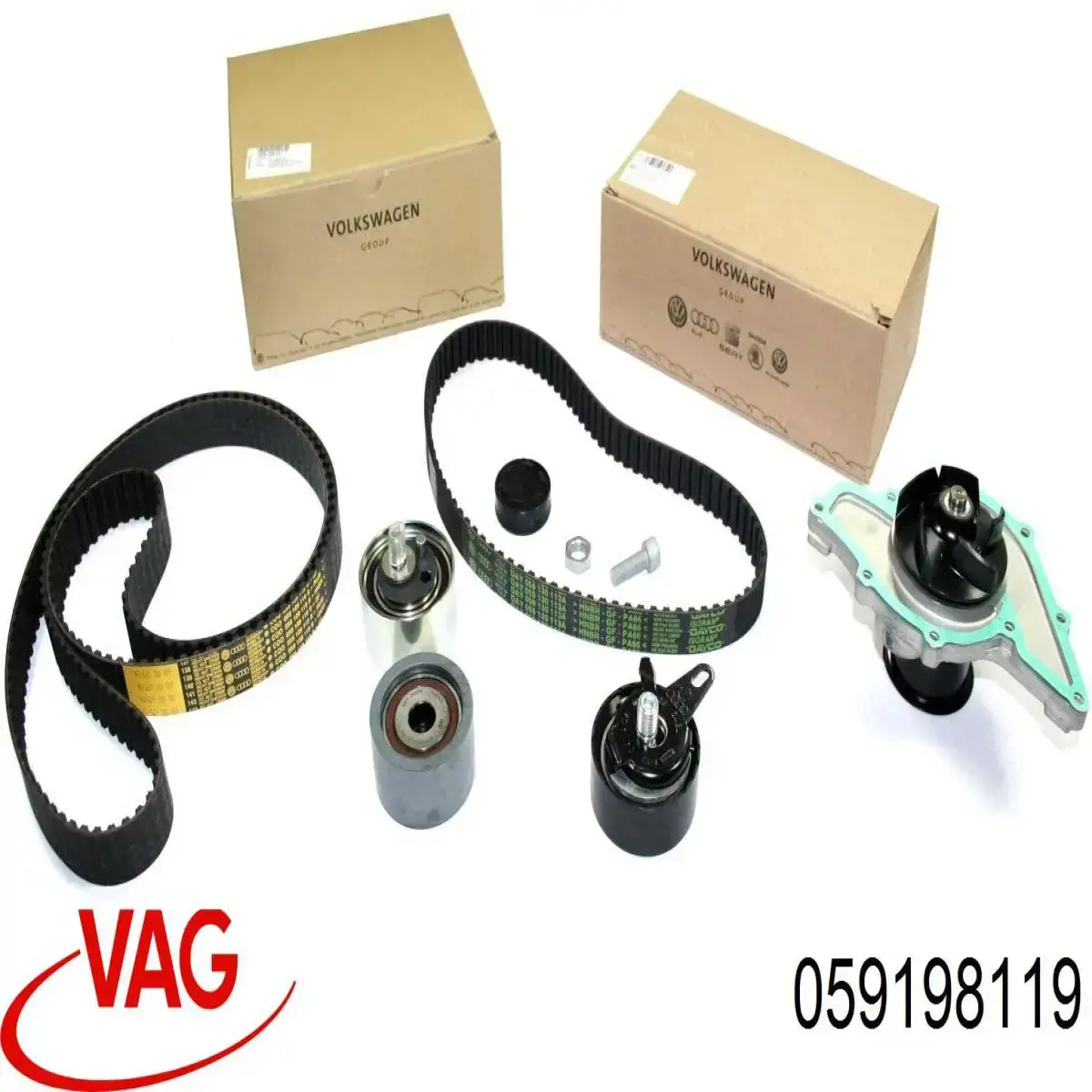 059198119 VAG kit correa de distribución