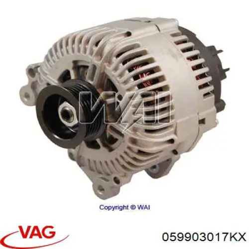 059903017KX VAG alternador