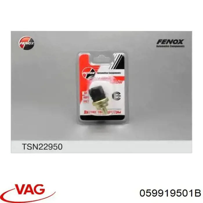 059919501B VAG sensor de temperatura del refrigerante