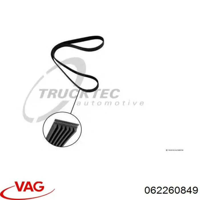 062260849 VAG correa trapezoidal