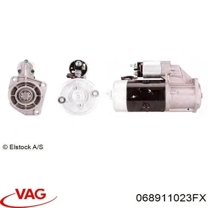 068911023FX VAG motor de arranque