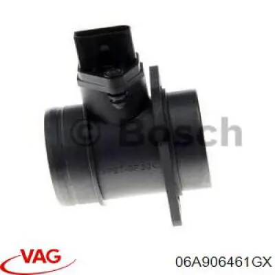 06A906461GX VAG sensor de flujo de aire/medidor de flujo (flujo de aire masibo)