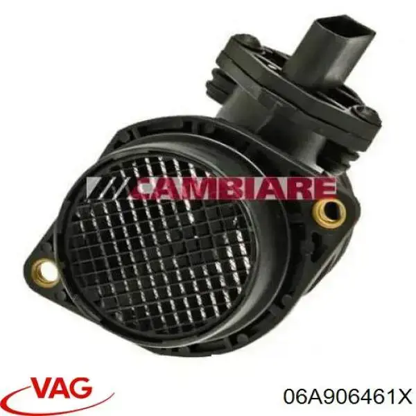 06A906461X VAG sensor de flujo de aire/medidor de flujo (flujo de aire masibo)