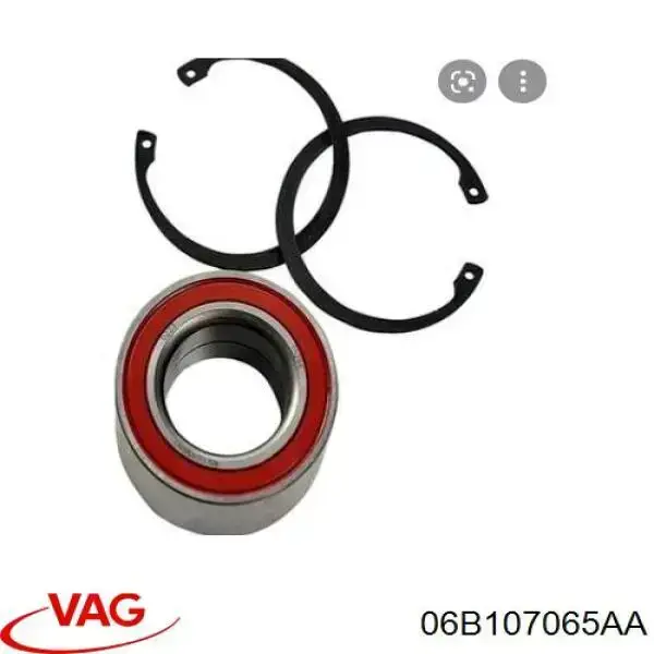 06B107065AA VAG pistón completo para 1 cilindro, cota de reparación + 0,50 mm