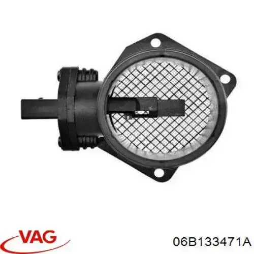 06B133471A VAG sensor de flujo de aire/medidor de flujo (flujo de aire masibo)