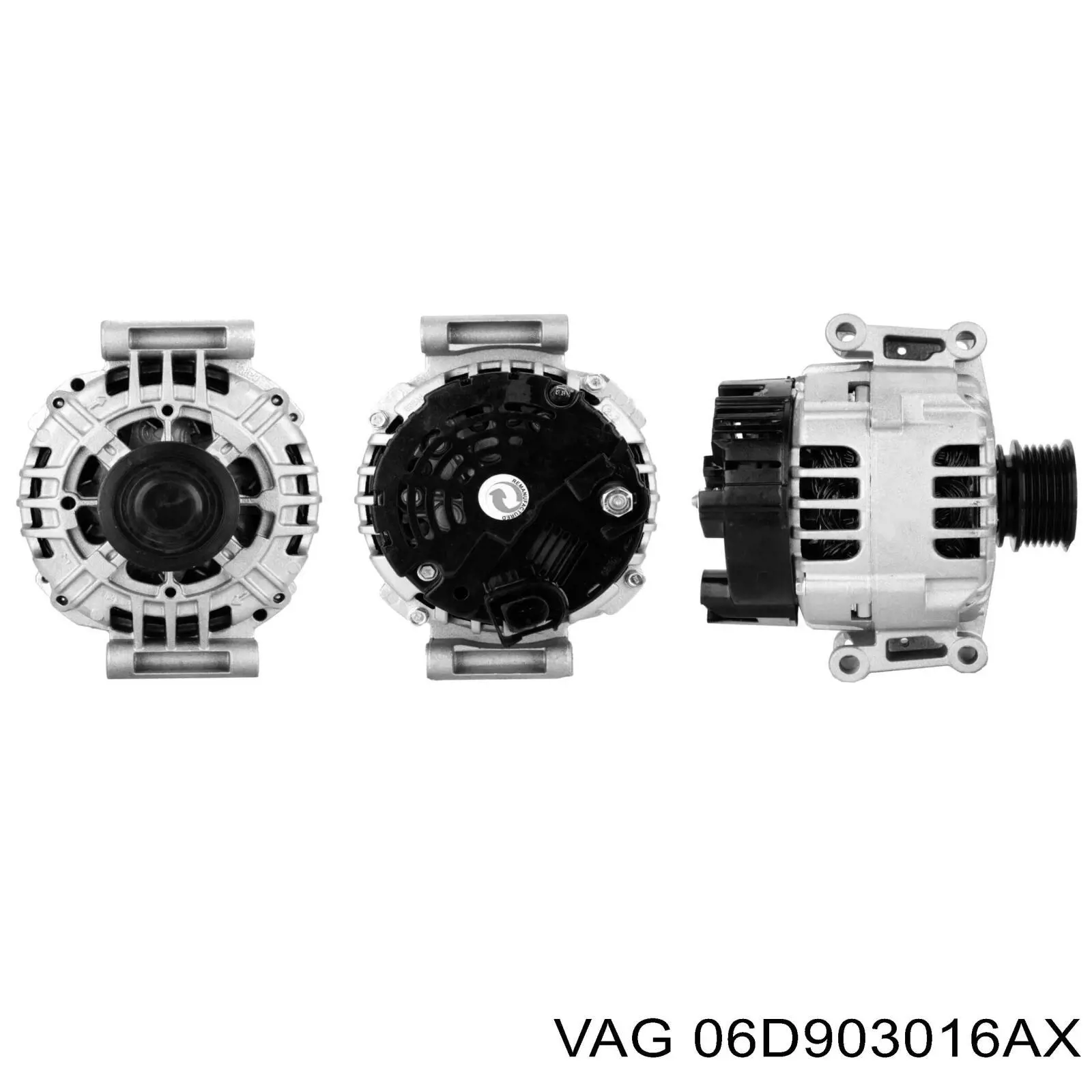 06D903016AX VAG alternador