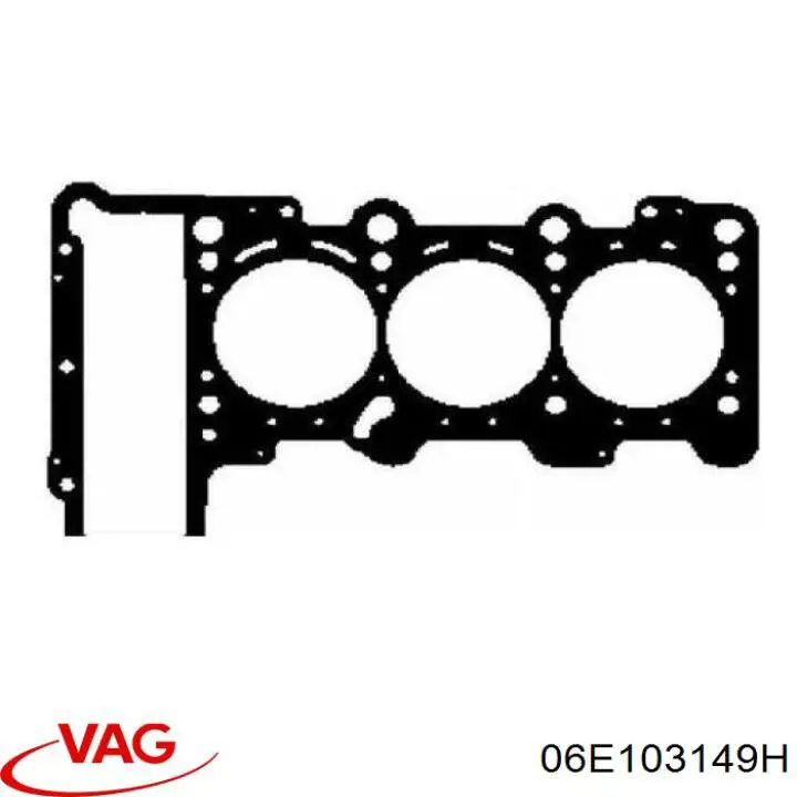06E103149H VAG junta de culata izquierda