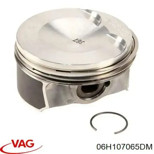 06H107065DM VAG pistón completo para 1 cilindro, std