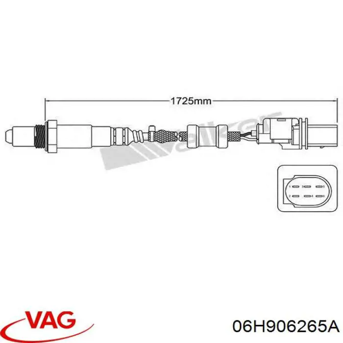  Sonda Lambda para Audi A8 4E2, 4E8