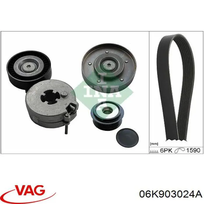 06K903024A VAG alternador