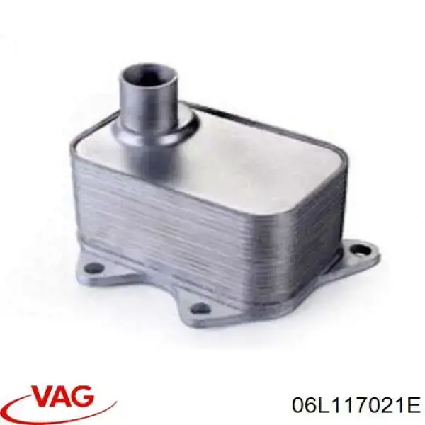 06L117021E VAG radiador de aceite