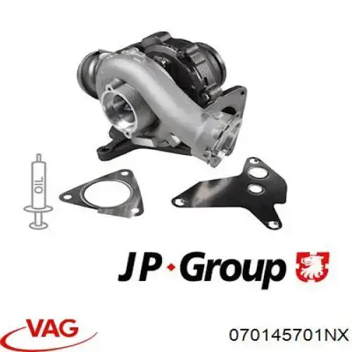 070145701NX VAG turbocompresor