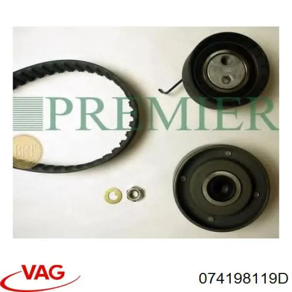 074198119L VAG kit correa de distribución