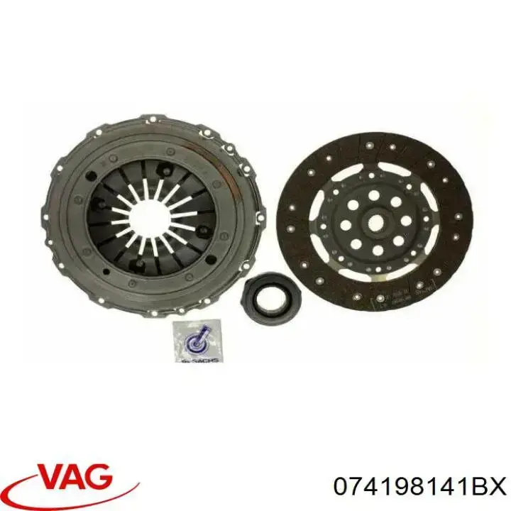 074198141BX VAG kit de embrague (3 partes)