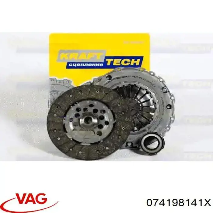 074198141X VAG kit de embrague (3 partes)