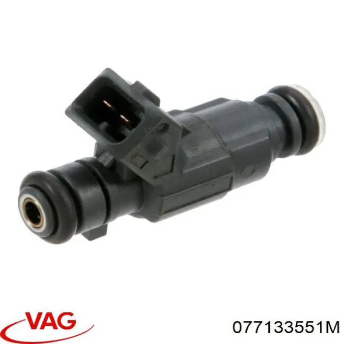 077133551M VAG inyector de combustible