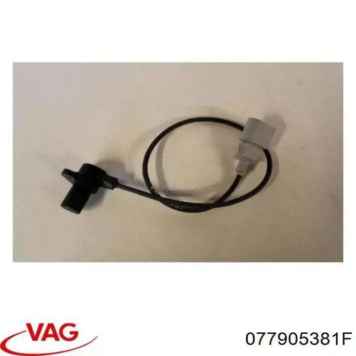 077905381F VAG sensor de posición del cigüeñal