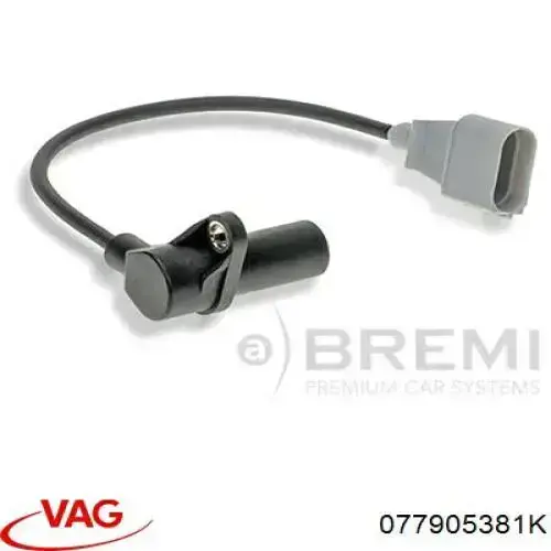 077905381K VAG sensor de posición del cigüeñal