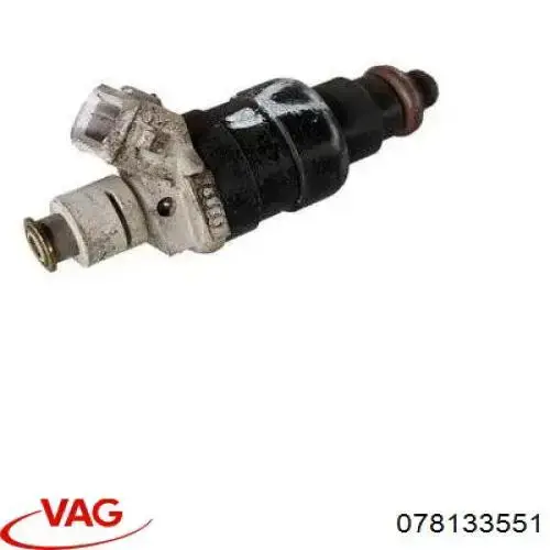 078133551 VAG inyector de combustible