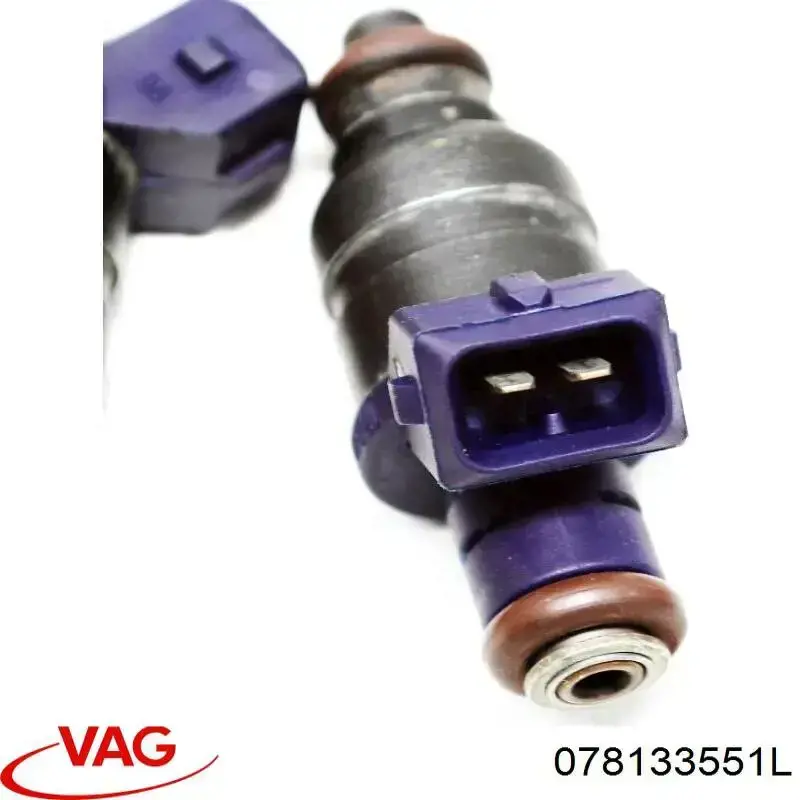 078133551L VAG inyector de combustible