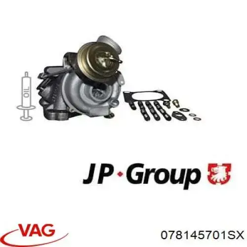 078145701SX VAG turbocompresor