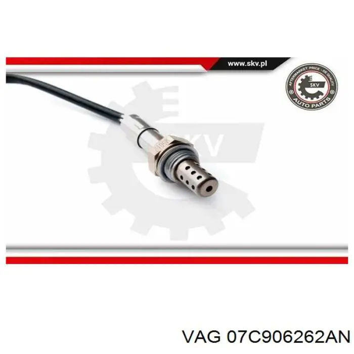 07C906262AN VAG sonda lambda, sensor de oxígeno despues del catalizador derecho