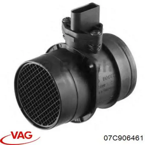 07C906461 VAG sensor de flujo de aire/medidor de flujo (flujo de aire masibo)