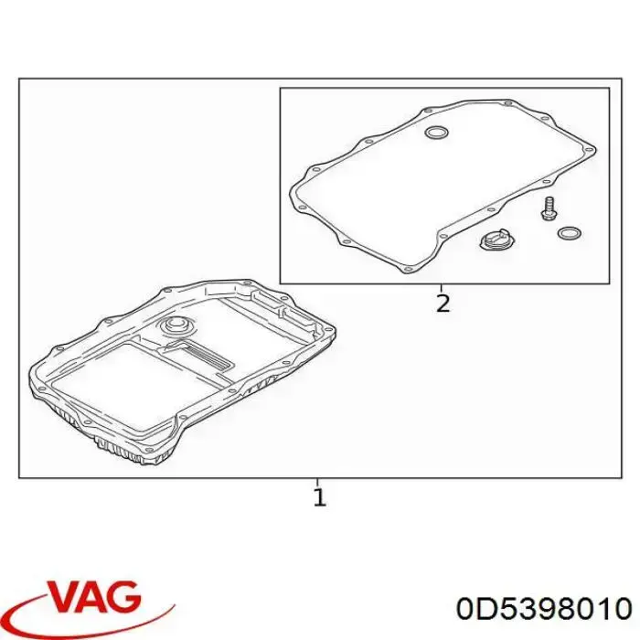  Junta, Cárter de aceite, caja de cambios para Audi Q5 FYB, FYG