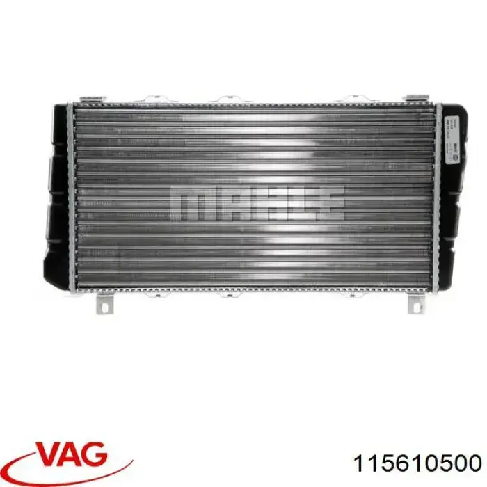 115610500 VAG radiador refrigeración del motor