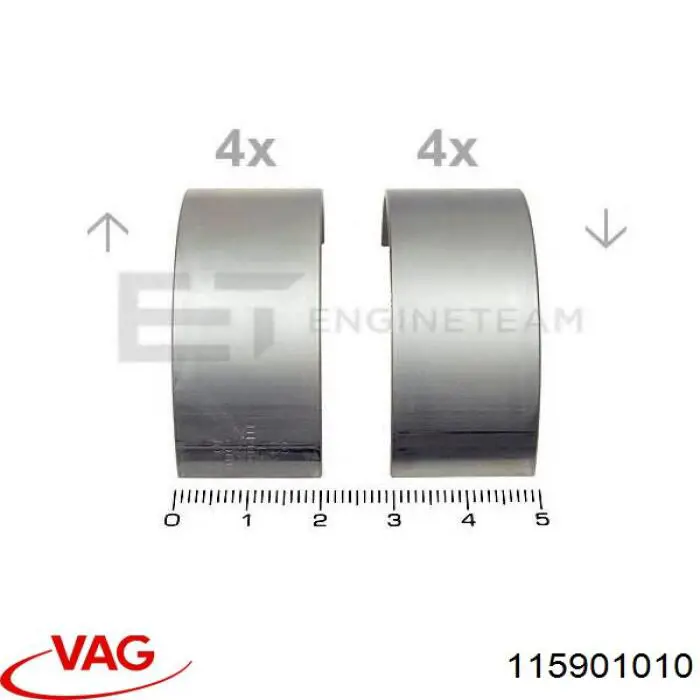 115901010 VAG alternador