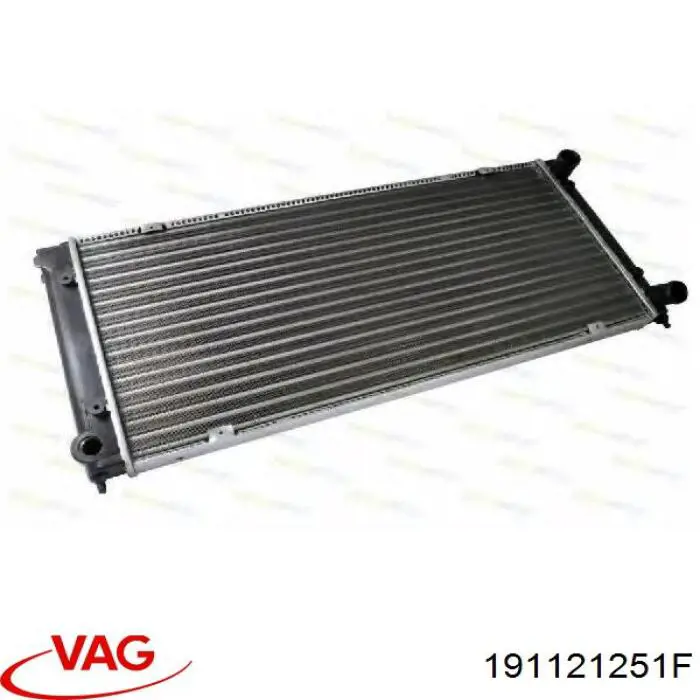 191121251F VAG radiador refrigeración del motor