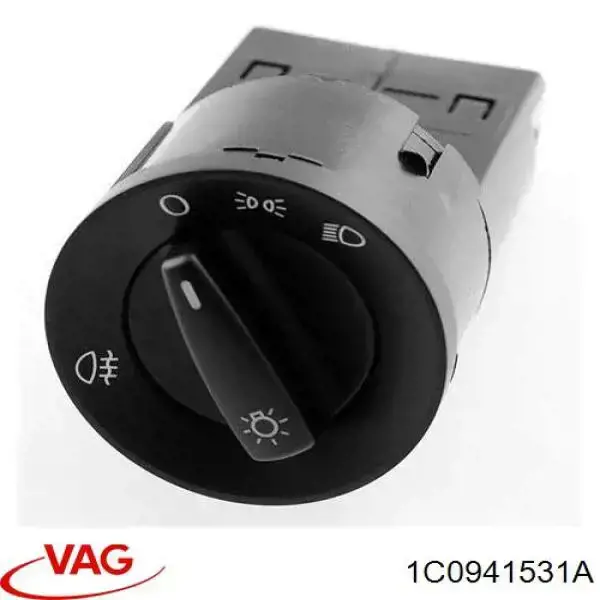 1C0941531A VAG interruptor de faros para "torpedo"