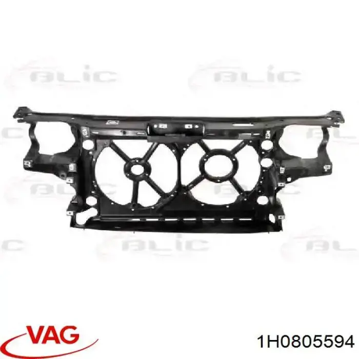 1H0805594 VAG soporte de radiador completo