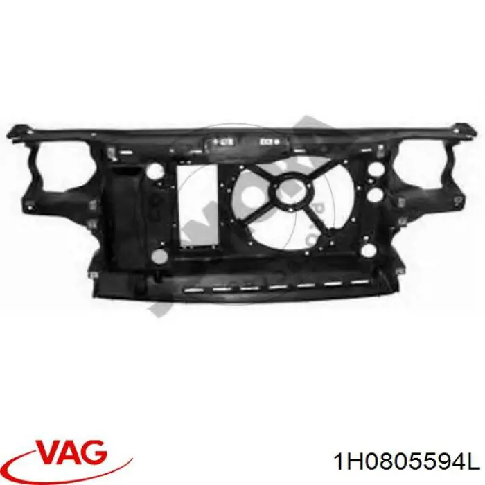 1H0805594L VAG soporte de radiador completo