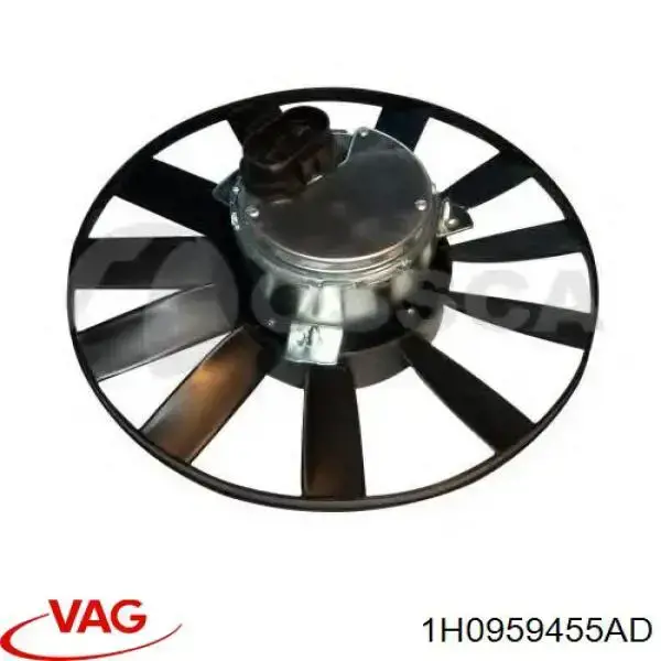 1H0959455AD VAG motor del ventilador de enfriado