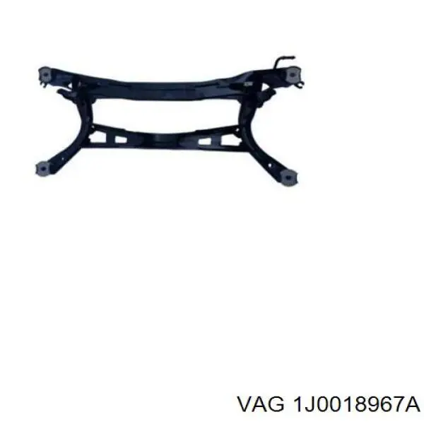 1J0018967 VAG soporte de proteccion de el motor