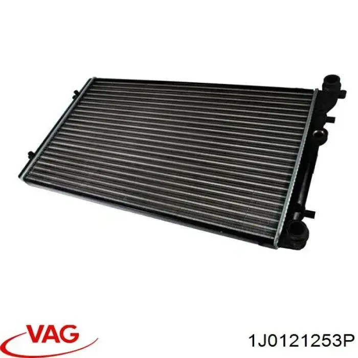 1J0121253P VAG radiador refrigeración del motor