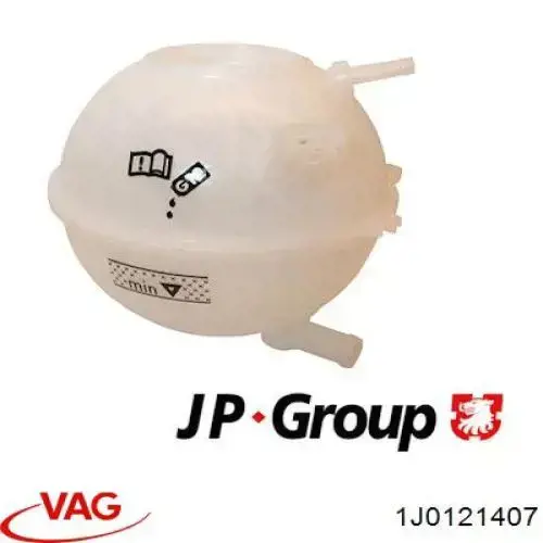 1J0121407 VAG botella de refrigeración