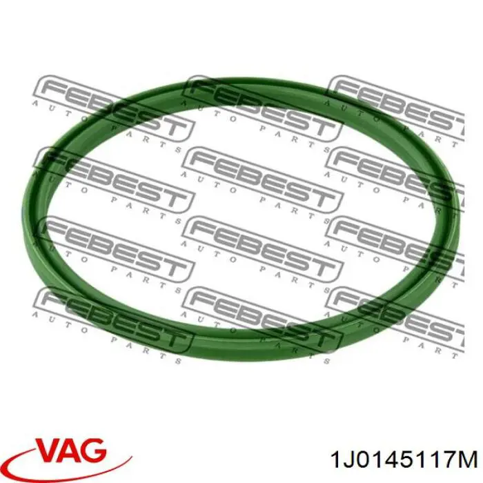 1J0145117M VAG junta (anillo de la manguera de enfriamiento de la turbina, retorno)