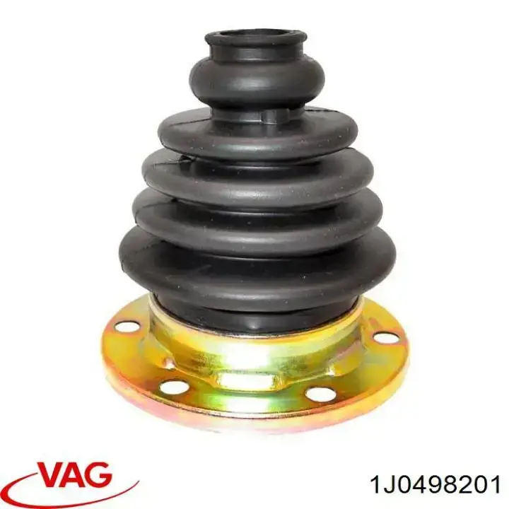 1J0498201 VAG fuelle, árbol de transmisión delantero interior