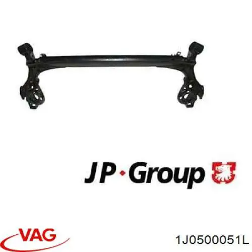 1J0500051L VAG subchasis trasero soporte motor