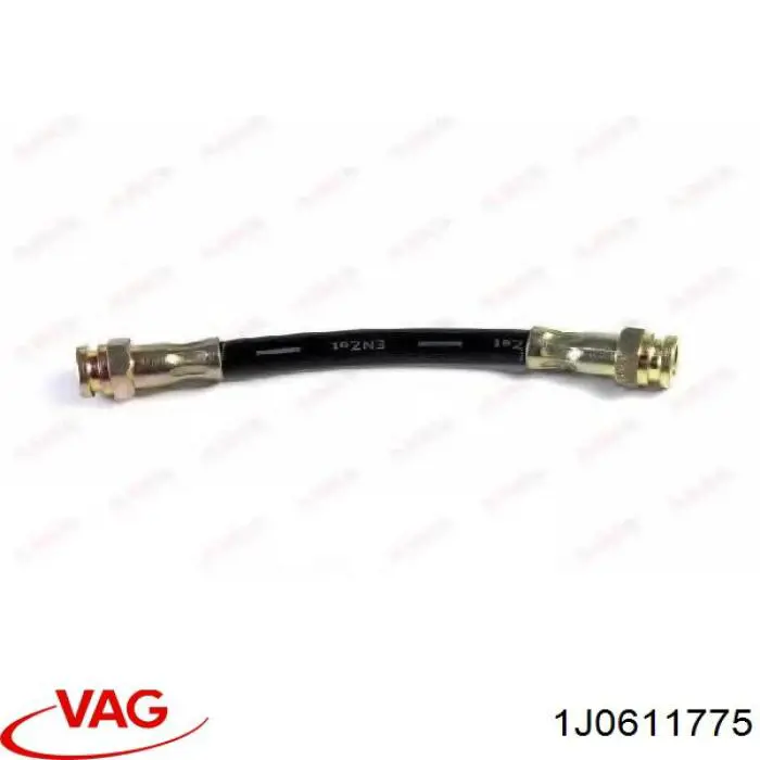 1J0611775 VAG tubo flexible de frenos trasero