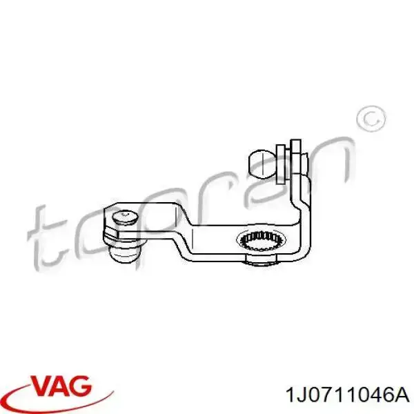 1J0711046A VAG juego de reparación palanca selectora cambio de marcha