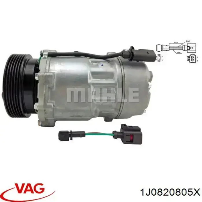 1J0820805X VAG compresor de aire acondicionado