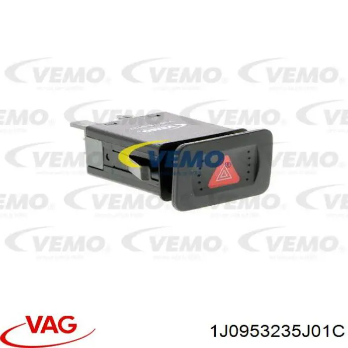 1J0953235J01C VAG boton de alarma